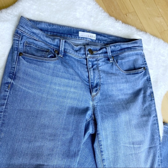 SOLD - Loft Ann Taylor Modern Straight Light Wash Jeans - Picture 3 of 12